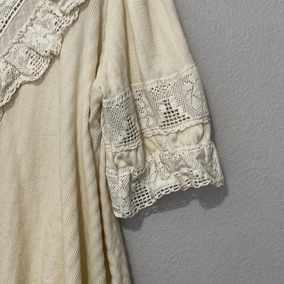 FREE PEOPLE BUTTON DOWN BLOUSE - Picture 7 of 14